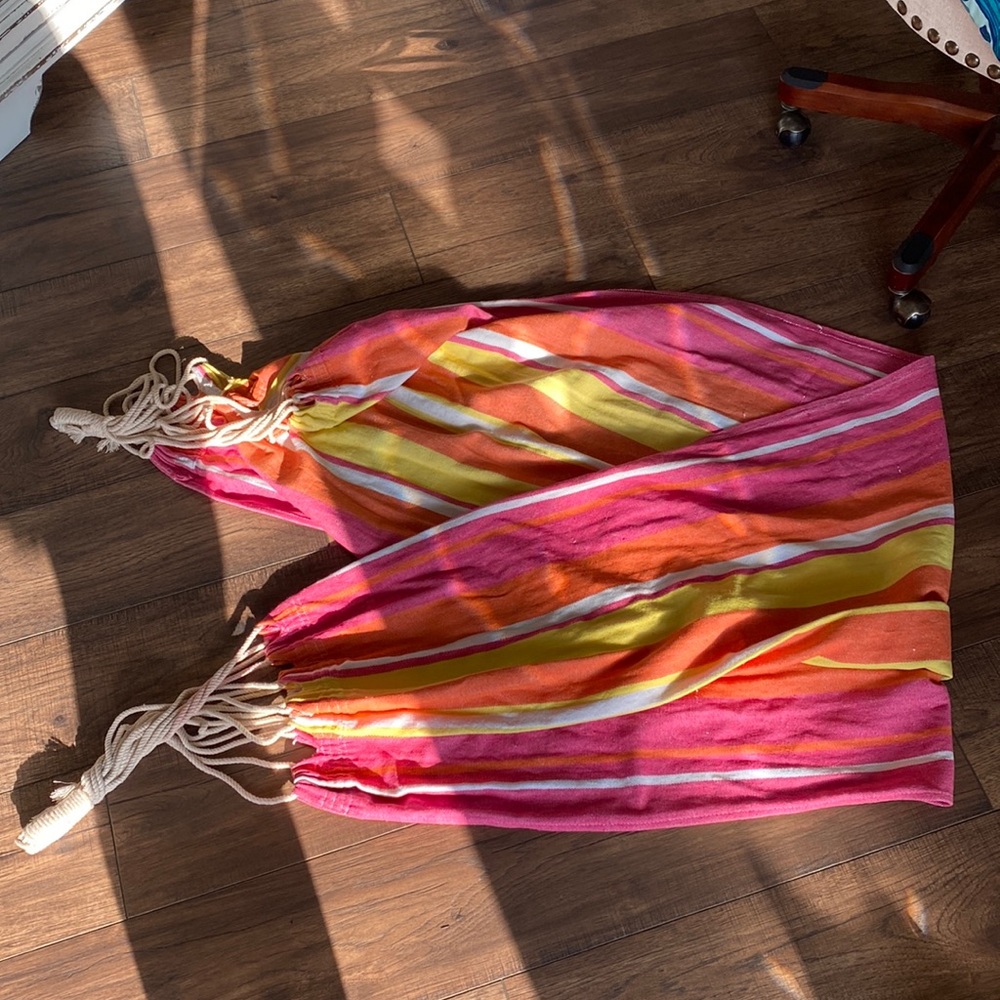 Banana Hammock Yellow, Pink, and Orange